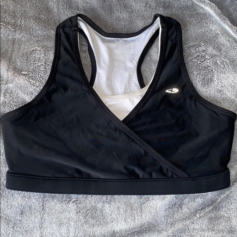 Champion Black & White Sports Bra
